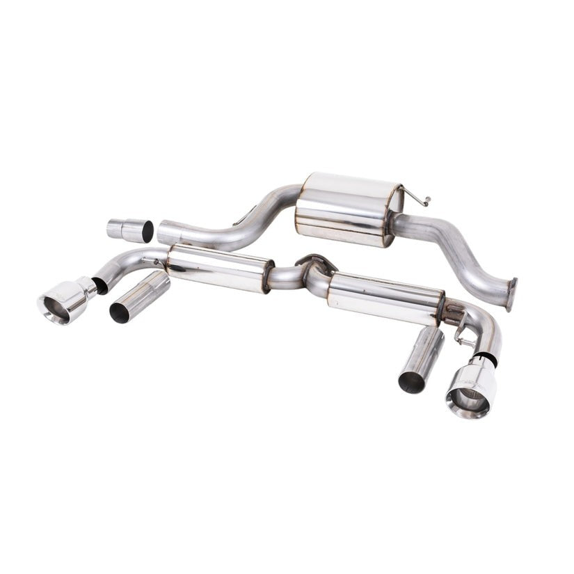 Milltek Cat Back Exhaust Volkswagen Beetle 2.0 TSI A5 Chassis 11-15