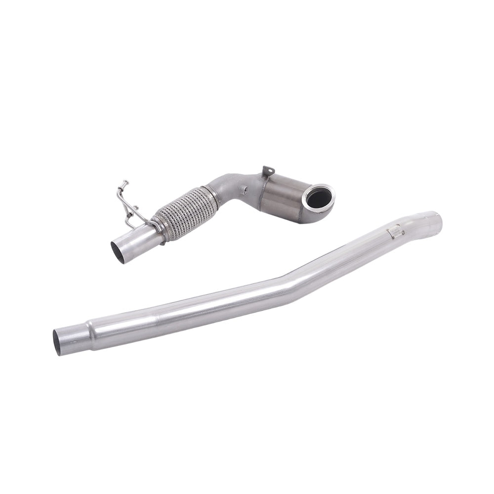 Milltek Large Bore Downpipe and Hi-Flow Sports Cat Exhaust Audi S3 2.0 TFSi Quattro 3-Door 8V/8V.2 (Non-GPF Equipped Models Only) 13-18