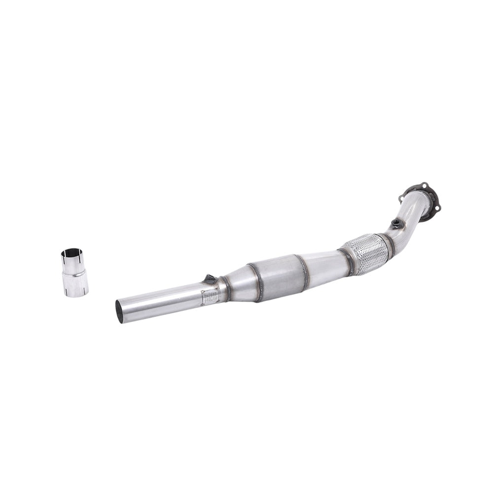 Milltek Large Bore Downpipe and Hi-Flow Sports Cat Exhaust Volkswagen Golf Mk4 337 Anniversary 180bhp 02-04