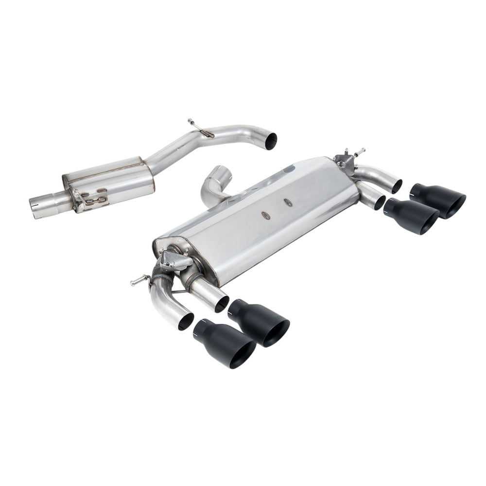 Milltek Cat Back Exhaust Volkswagen Golf Mk7 R 2.0 TSI 300PS (ECE Approved and 76.2mm Systems) 14-16