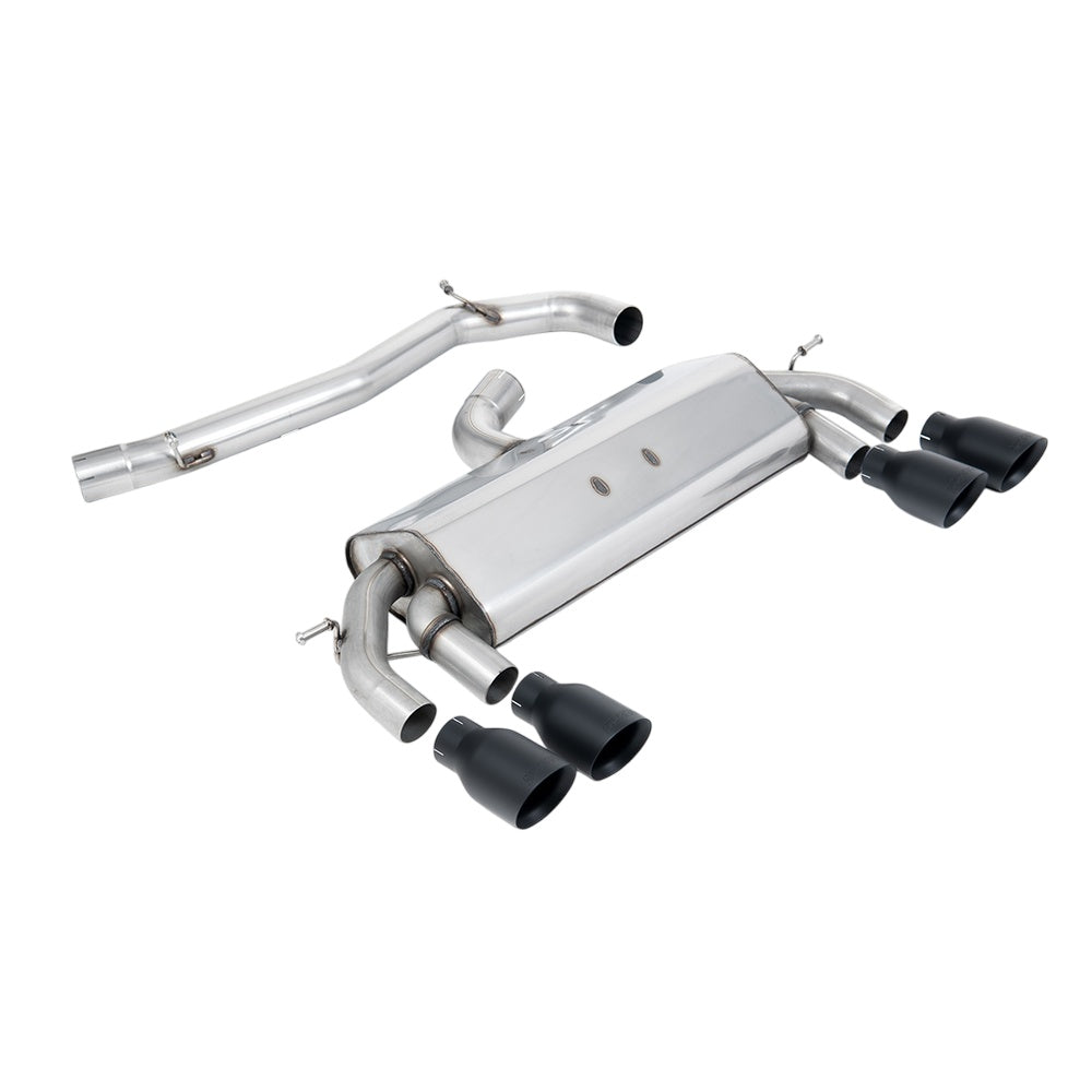 Milltek Cat Back Exhaust Volkswagen Golf Mk7 R 2.0 TSI 300PS (ECE Approved and 76.2mm Systems) 14-16