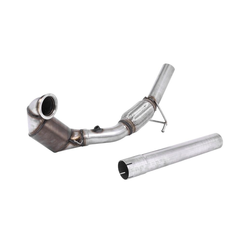 Milltek Large Bore Downpipe and Hi-Flow Sports Cat Exhaust Volkswagen Polo GTI 1.8 TSI 192PS (3 and 5-Door) 15-18