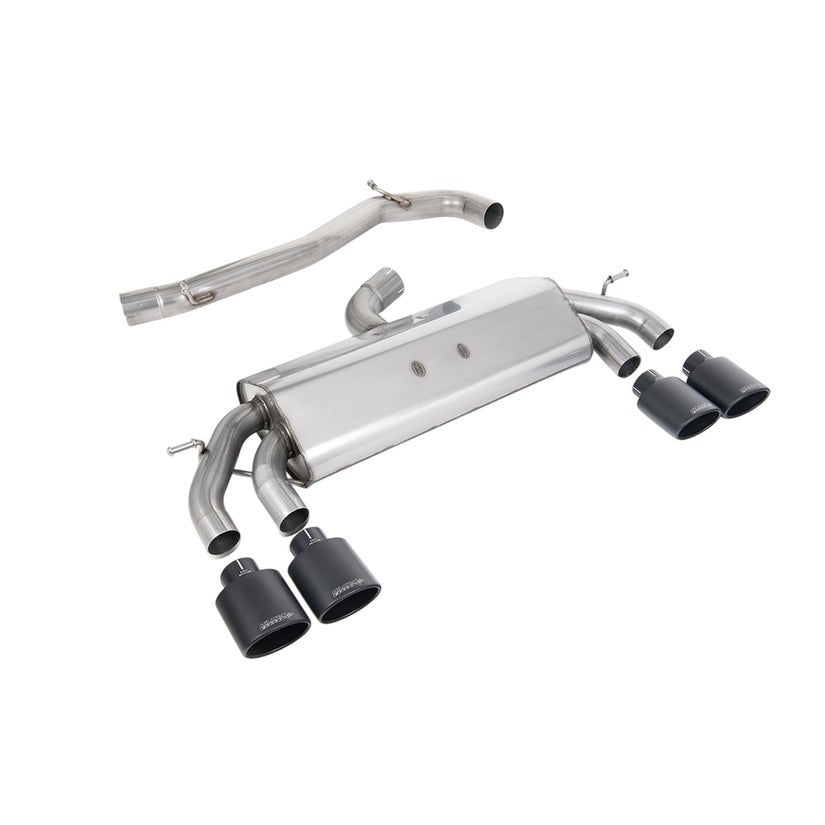 Milltek Cat Back Exhaust Volkswagen Golf Mk7.5 R 2.0 TSI 310PS Non-GPF 76mm EC Approved 17-21