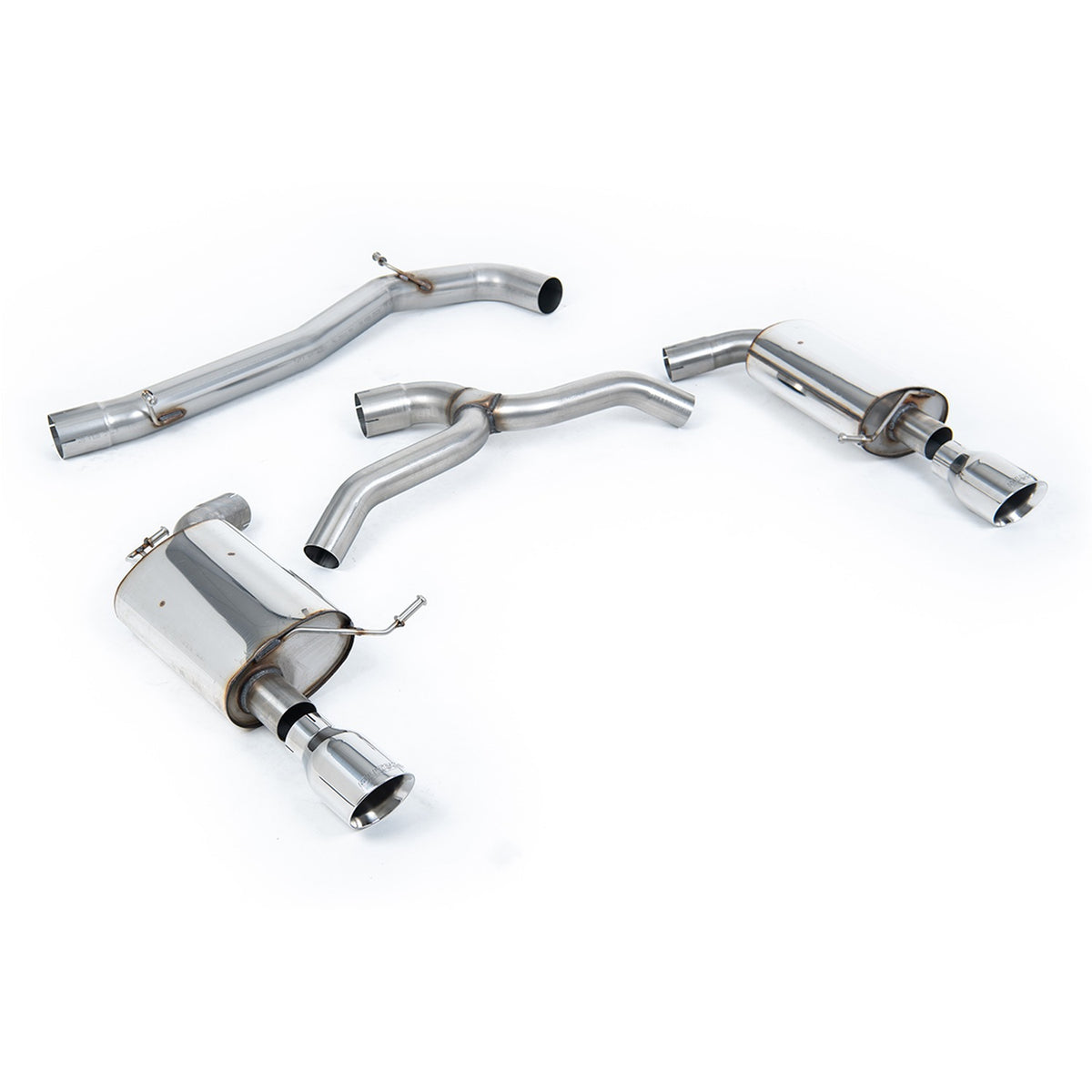 Milltek Cat Back Exhaust Volkswagen Golf Mk7 2.0 TFSI Estate Alltrack 4MOTION 16-21