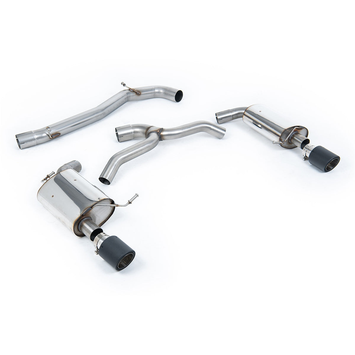 Milltek Cat Back Exhaust Volkswagen Golf Mk7 2.0 TFSI Estate Alltrack 4MOTION 16-21