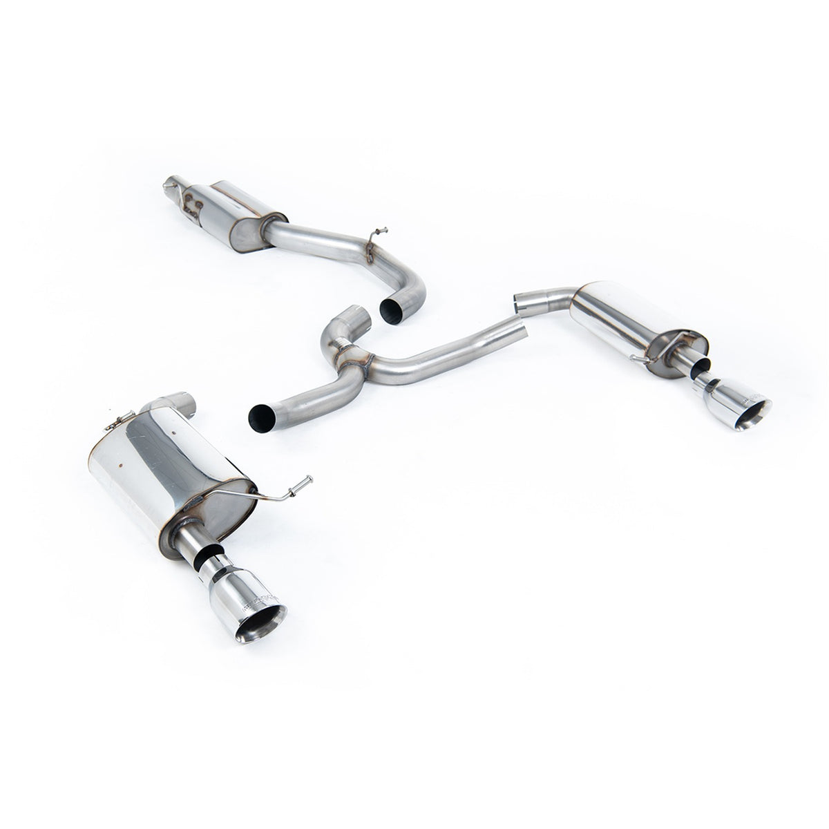 Milltek Cat Back Exhaust Volkswagen Golf Mk7 2.0 TFSI Estate Alltrack 4MOTION 16-21