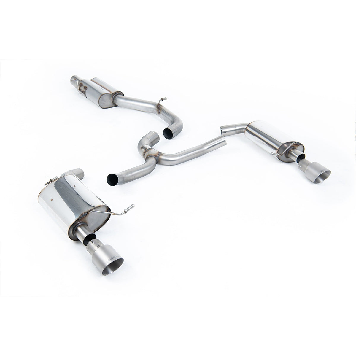 Milltek Cat Back Exhaust Volkswagen Golf Mk7 2.0 TFSI Estate Alltrack 4MOTION 16-21