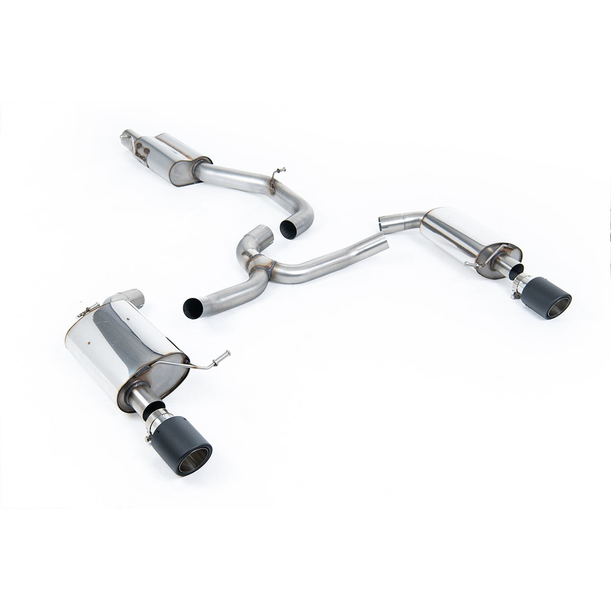 Milltek Cat Back Exhaust Volkswagen Golf Mk7 2.0 TFSI Estate Alltrack 4MOTION 16-21