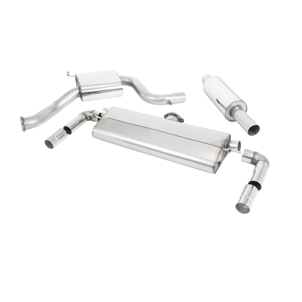 Milltek Cat Back Exhaust Volkswagen Golf Mk7.5 GTi (Non Performance Pack Models and Non-GPF Equipped Models Only) 17-18