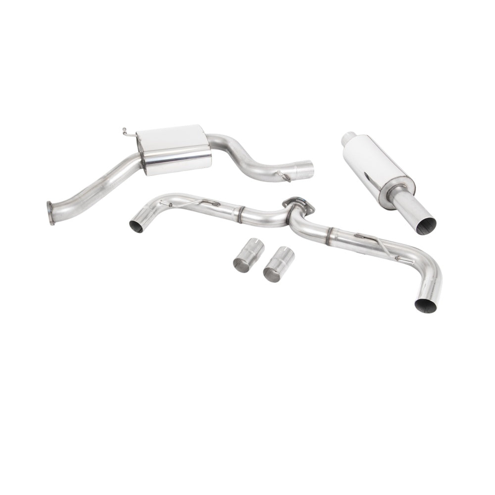 Milltek Cat Back Exhaust Volkswagen Golf Mk7.5 GTi (Non Performance Pack Models and Non-GPF Equipped Models Only) 17-18