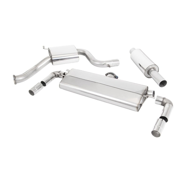 Milltek Cat Back Exhaust Volkswagen Golf Mk7.5 GTi Non Performance Pack Non-GPF 17-18