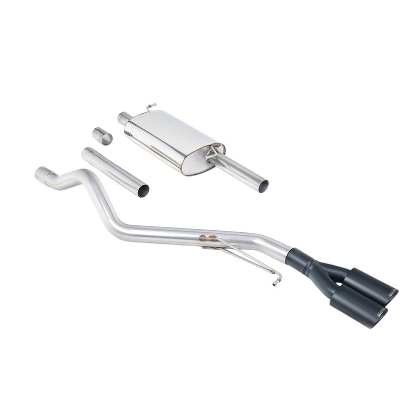 Milltek Cat Back Exhaust Volkswagen Transporter Caravelle T6 LWB 150PS 204PS 2.0 TSI Petrol 2WD 17+