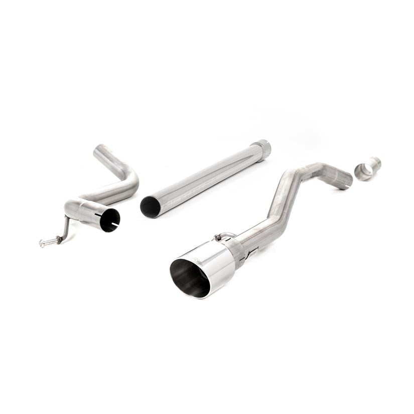 Milltek Cat Back Exhaust Volkswagen Up! 1.0TSI 16+