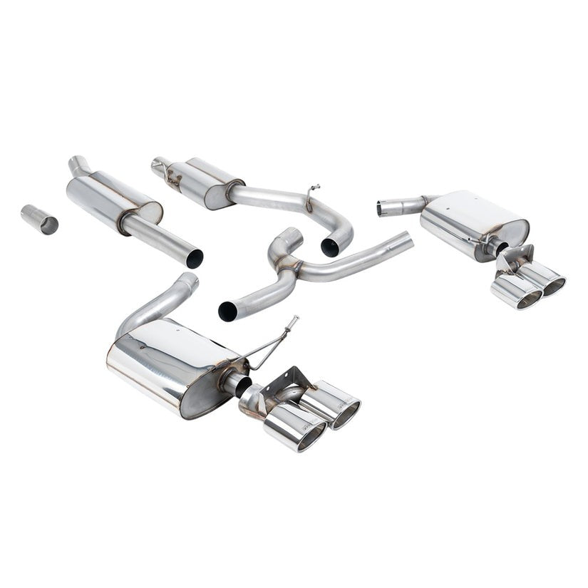 Milltek Cat Back Exhaust Volkswagen Golf Mk7.5 R Estate Variant 2.0 TSI Non-GPF 18-19