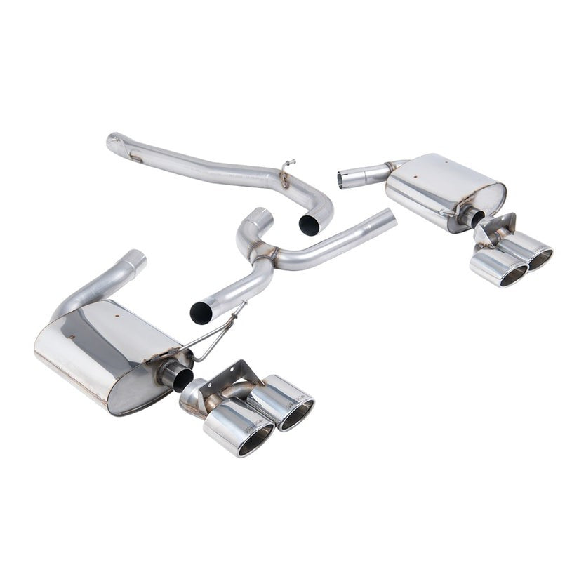 Milltek Cat Back Exhaust Volkswagen Golf Mk7.5 R Estate Variant 2.0 TSI Non-GPF 18-19