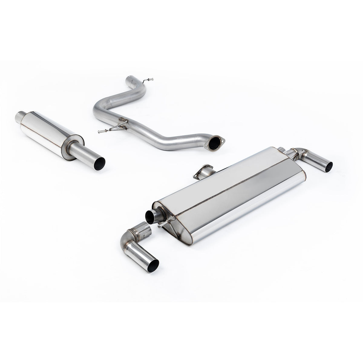 Milltek Cat Back Exhaust Volkswagen Golf Mk7.5 GTi Performance Pack Non-OPF/GPF 17-18
