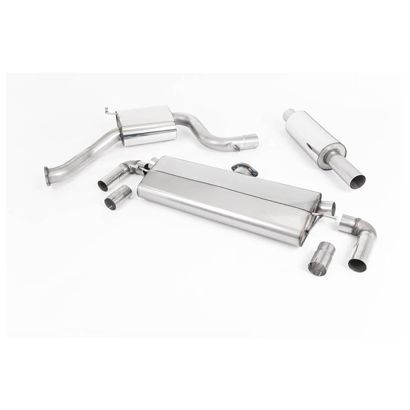 Milltek Cat Back Exhaust Volkswagen Golf Mk7.5 GTi Performance Pack Non-OPF/GPF 17-18