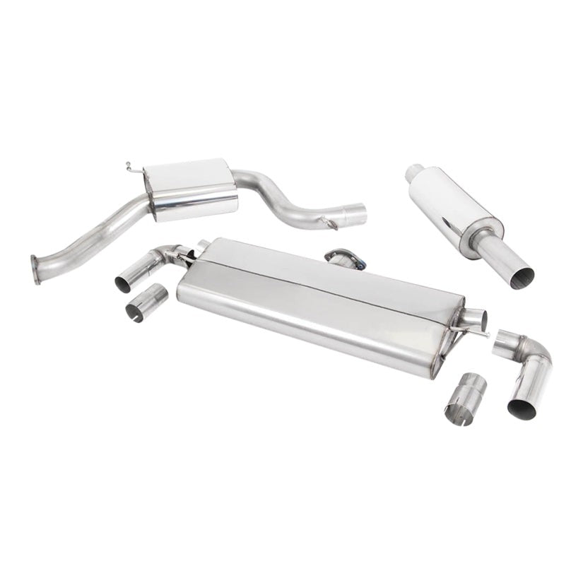 Milltek Cat Back Exhaust Volkswagen Golf Mk7.5 GTi Performance Pack Non-OPF/GPF 17-18
