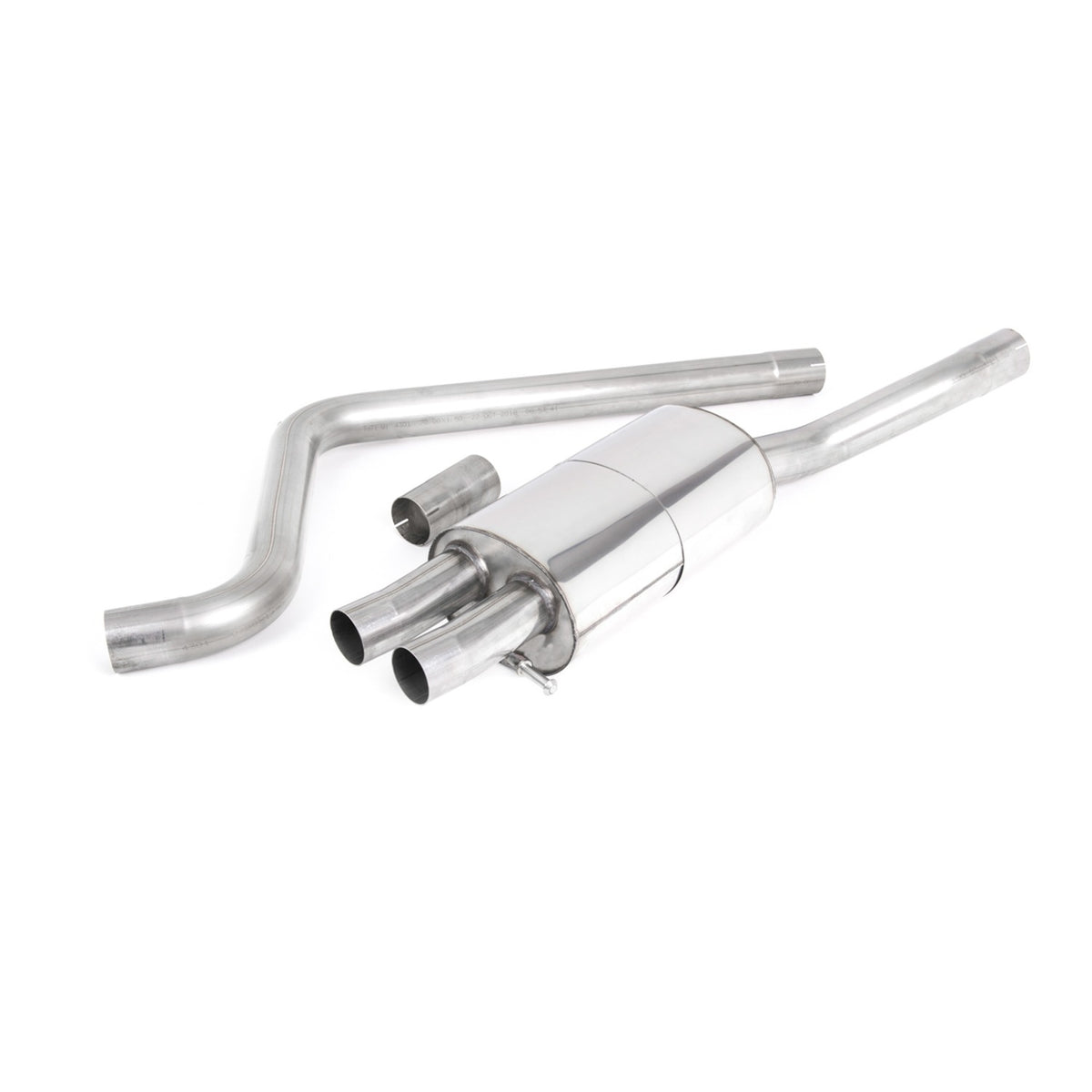 Milltek Cat Back Exhaust Volkswagen Polo GTI 2.0 TSI AW 5dr Pre-Facelift GPF/OPF 19-21