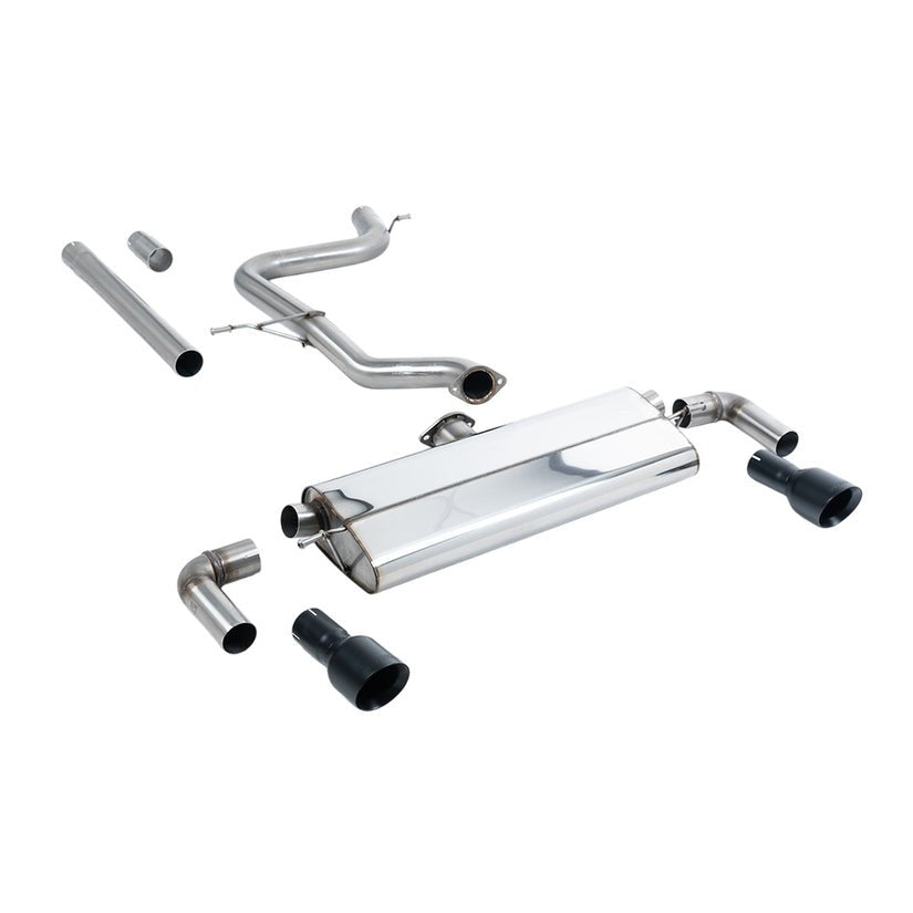 Milltek Cat Back Exhaust Volkswagen Golf Mk7.5 1.5TSI Evo GT R-Line 17-21