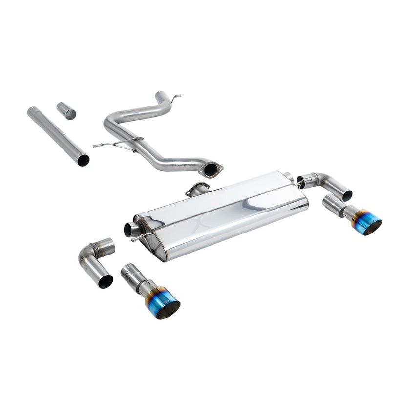 Milltek Cat Back Exhaust Volkswagen Golf Mk7.5 1.5TSI Evo GT R-Line 17-21