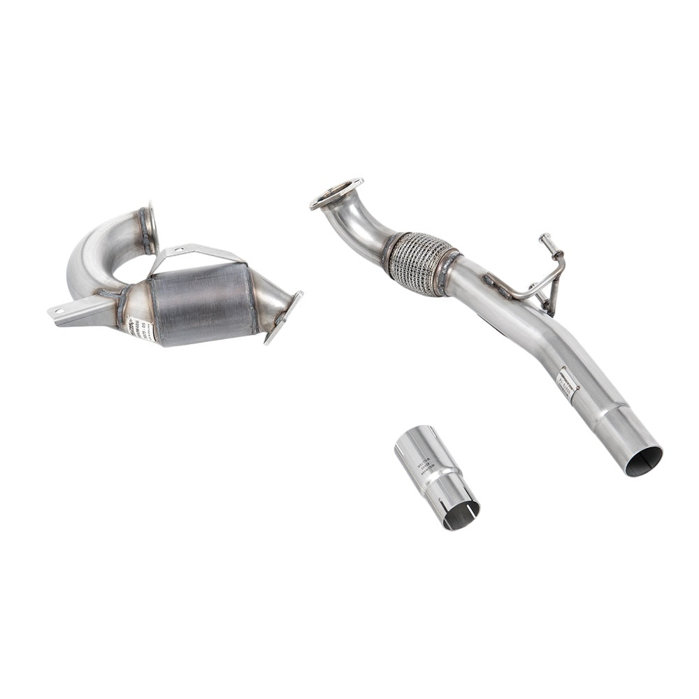 Milltek Hi-Flow Sports Cat and Downpipe Exhaust Volkswagen Up! 1.0TSI 90PS (3 and 5-Door) 16-25