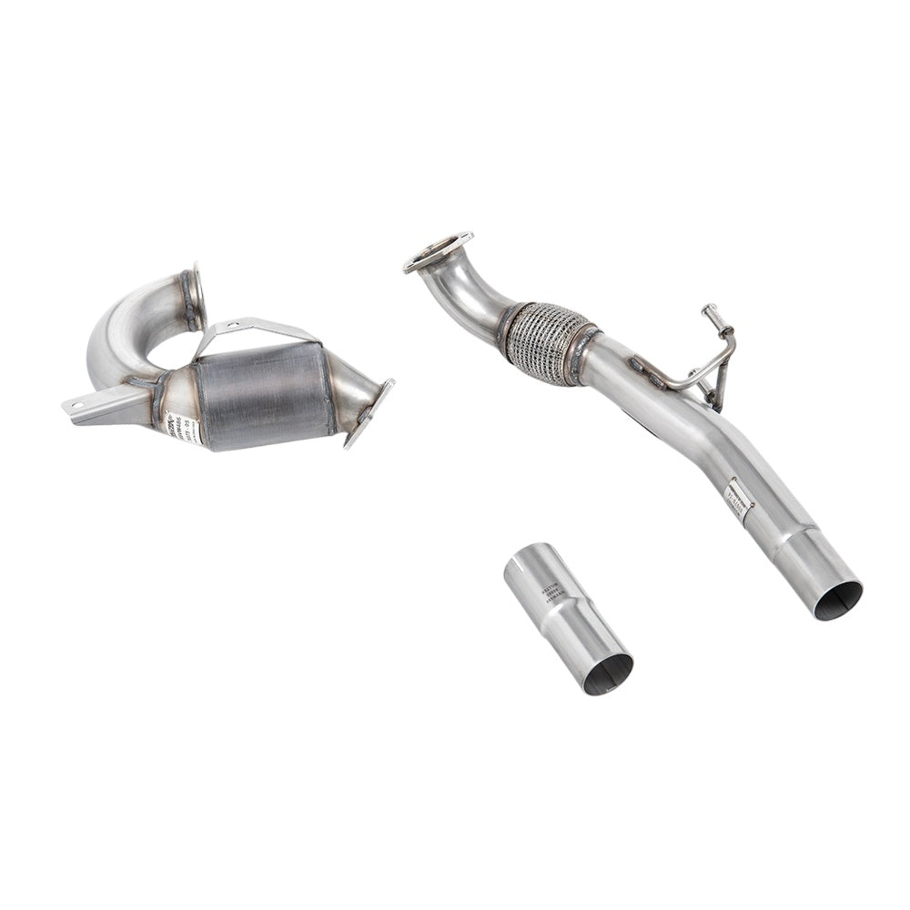 Milltek Hi-Flow Sports Cat and Downpipe Exhaust Volkswagen Up! 1.0TSI 90PS (3 and 5-Door) 16-25