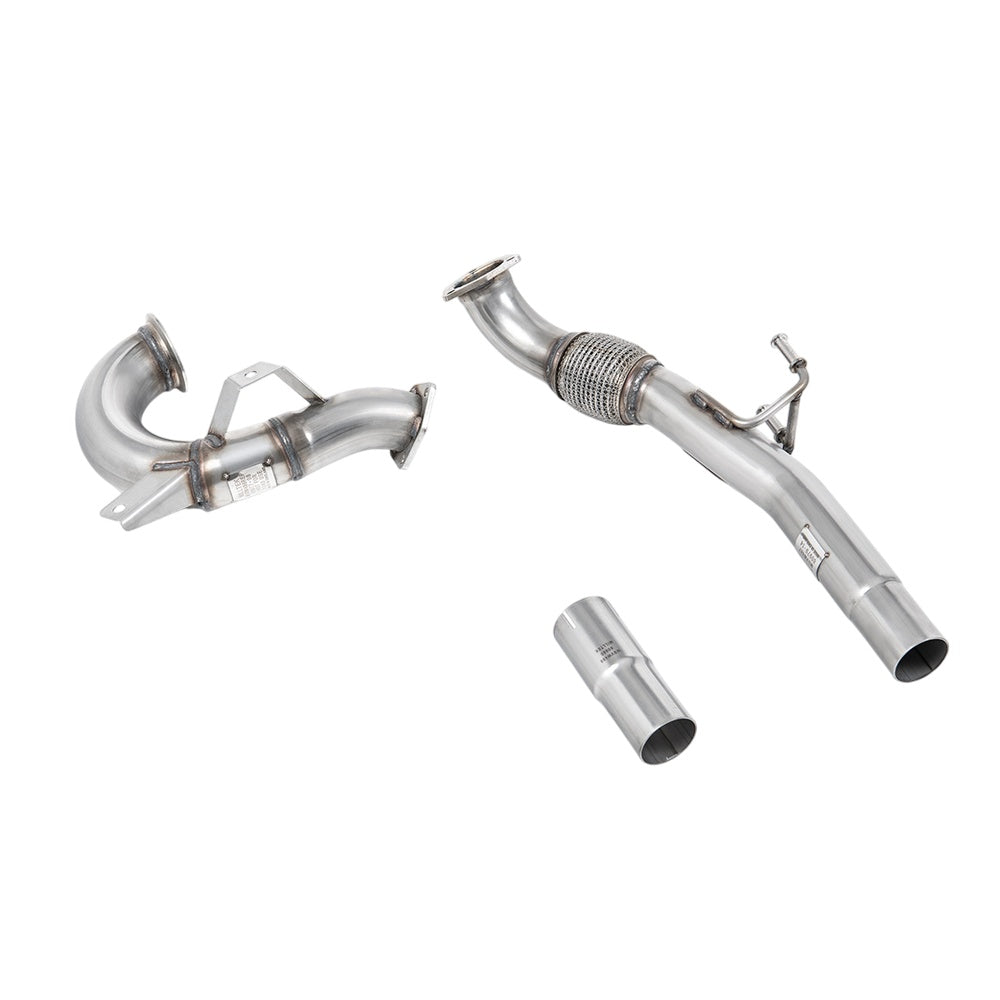 Milltek Large-bore Downpipe and De-cat Exhaust Volkswagen Up! GTI 1.0TSI 115PS (3 and 5-Door) 18-25