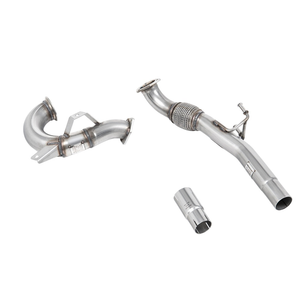 Milltek Large-bore Downpipe and De-cat Exhaust Volkswagen Up! 1.0TSI 90PS (3 and 5-Door) 16-25