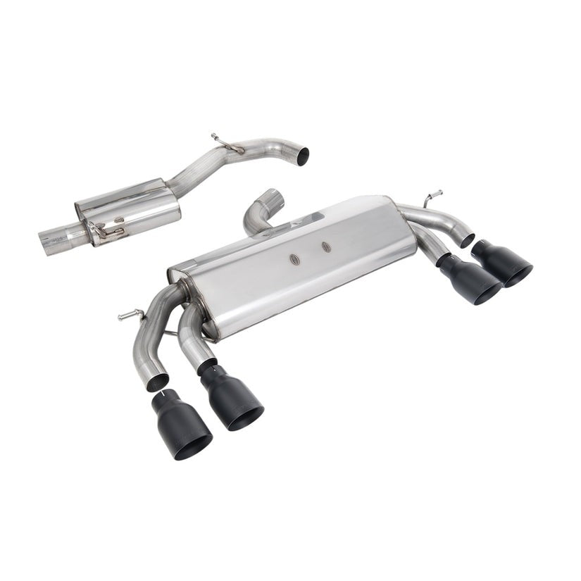 Milltek Cat Back Exhaust Volkswagen Golf Mk7.5 R 2.0 TSI 310PS Non-GPF 76mm EC Approved 17-21