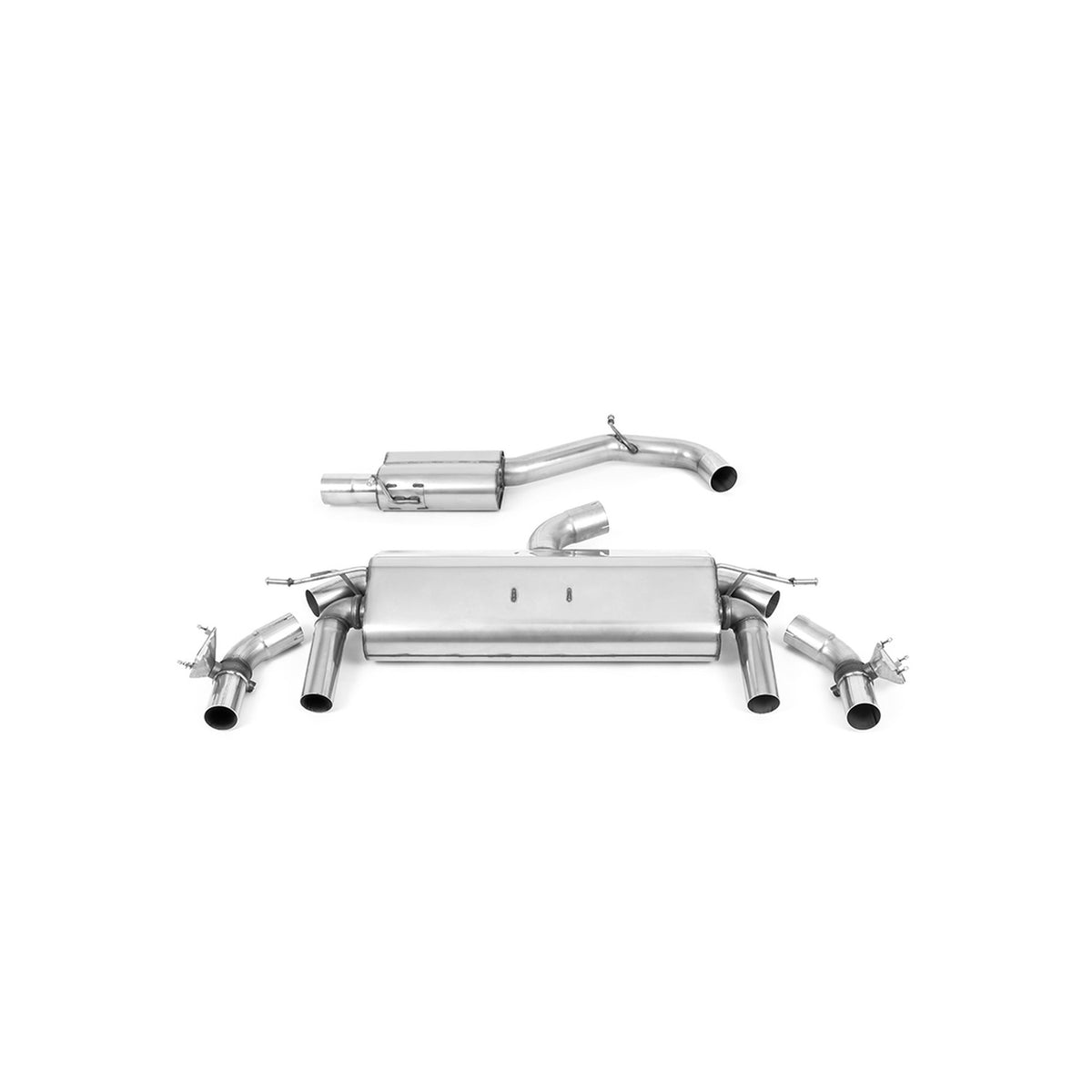 Milltek Cat Back Exhaust Volkswagen T-Roc R 2.0TSI OPF/GPF 22+