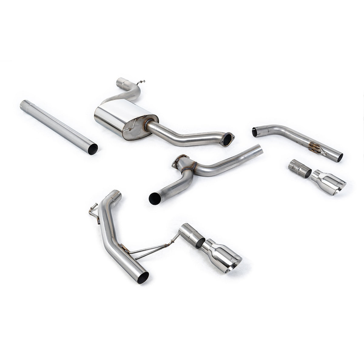 Milltek Cat Back Exhaust Volkswagen Jetta Mk7 GLi 2.0T 19+