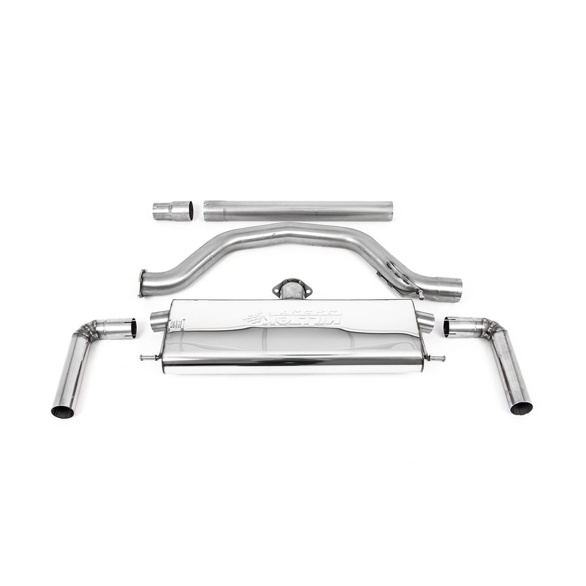 Milltek Filter Back Exhaust Volkswagen Golf Mk8.5 GTi OPF/GPF 24+