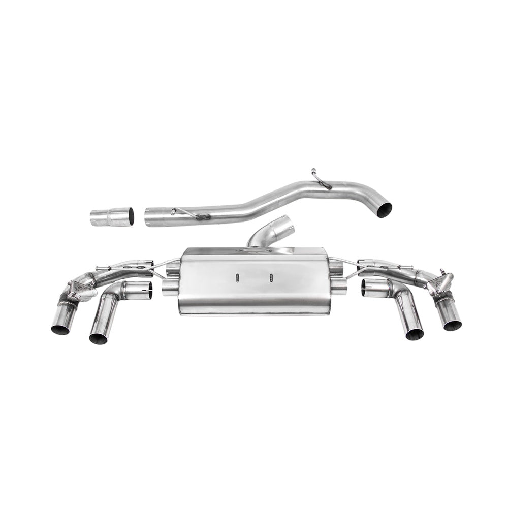 Milltek Particulate Filter-back Exhaust Volkswagen Golf Mk8 R 2.0 TSI 320PS (GPF Equipped Models Only) 21-25