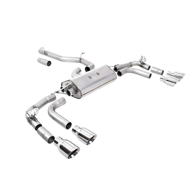 Milltek Filter Back Exhaust Volkswagen Tiguan R 320ps OPF/GPF 21+