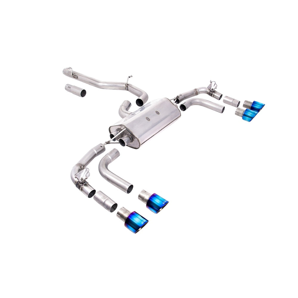 Milltek Particulate Filter-back Exhaust Volkswagen Tiguan R 320ps (OPF/GPF Models Only) 21-25