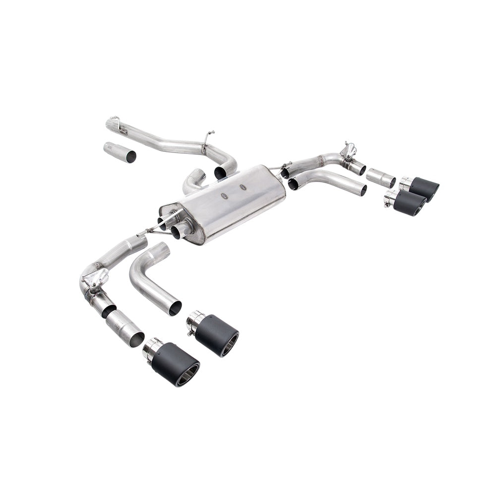 Milltek Particulate Filter-back Exhaust Volkswagen Tiguan R 320ps (OPF/GPF Models Only) 21-25