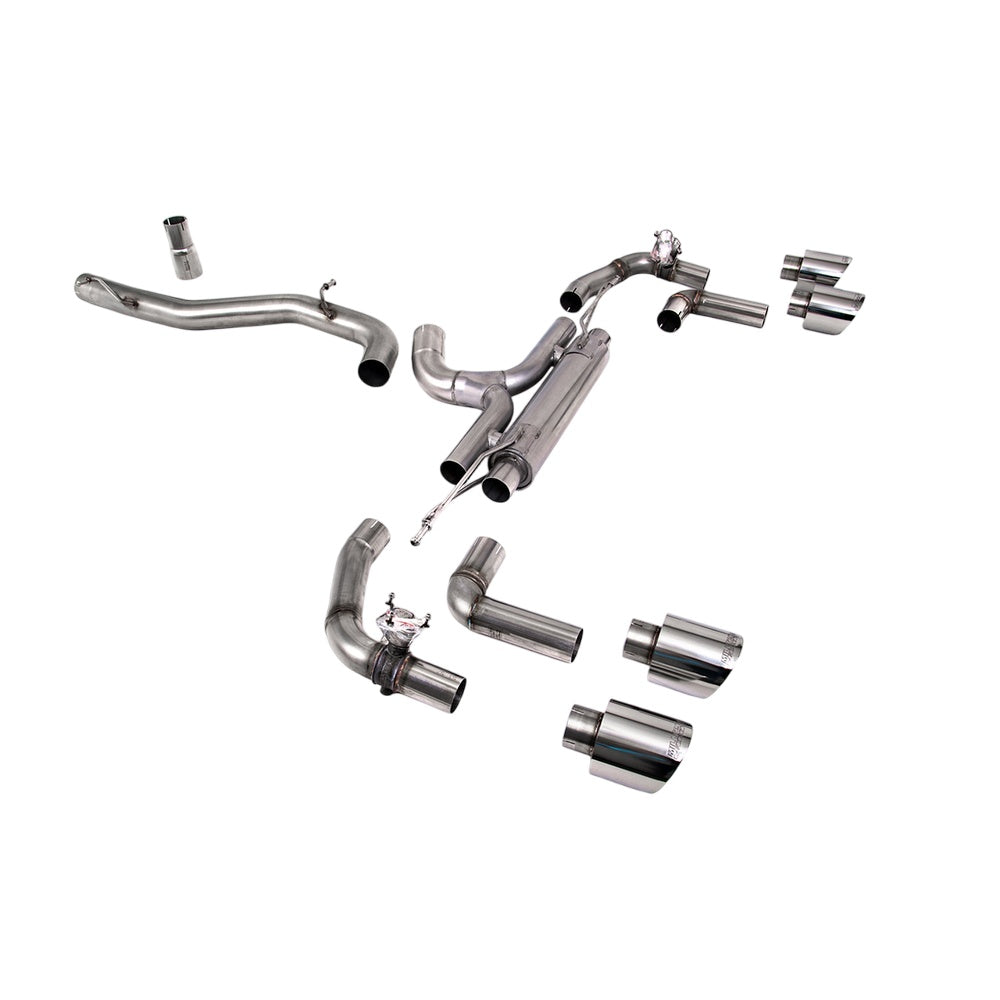 Volkswagen Golf Mk8 R 2.0 TSI 320PS (GPF Equipped Models) 2021-2024 Particulate Filter-back Exhaust Volkswagen Golf Mk8 R 2.0 TSI 320PS (GPF Equipped Models) 2021-2024 Particulate Filter-back Exhaust
