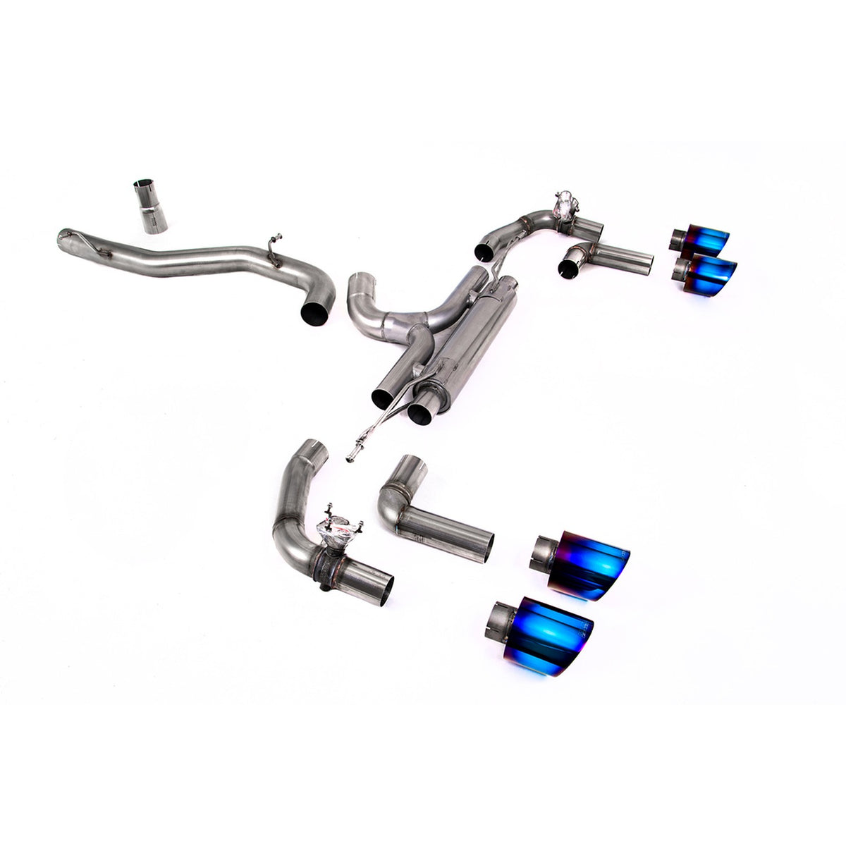 Milltek Filter Back Exhaust Volkswagen Golf Mk8 R 2.0 TSI GPF 21-24