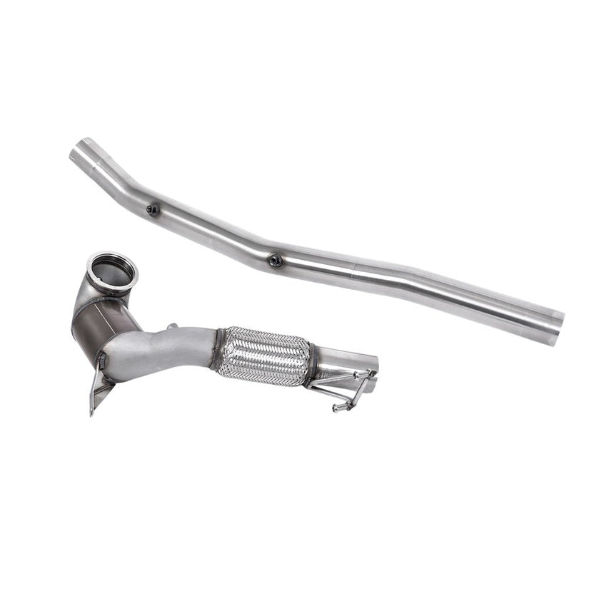Milltek Sports Cat Downpipe Audi S3 2.0TFSI Quattro Saloon 8Y NA Non-OPF 22+