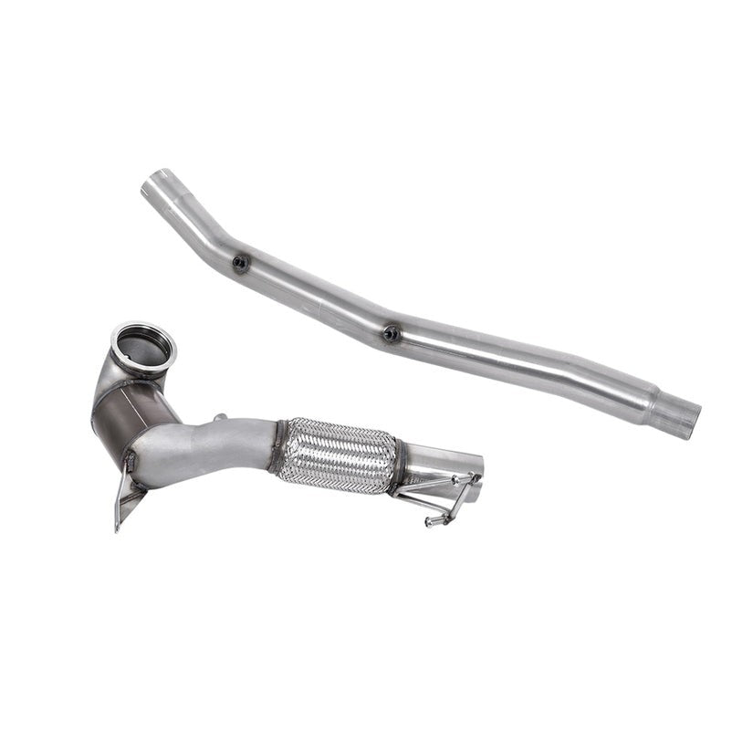 Milltek Sports Cat Downpipe Audi S3 2.0TFSI Quattro Saloon 8Y NA Non-OPF 22+