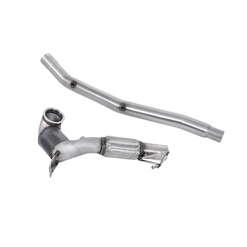 Milltek Sports Cat Downpipe Audi S3 2.0TFSI Quattro Saloon 8Y NA Non-OPF 22+