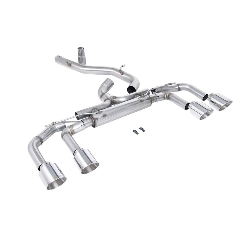 Milltek Filter Back Exhaust Volkswagen Golf Mk8 R 2.0 TSI GPF 21-24