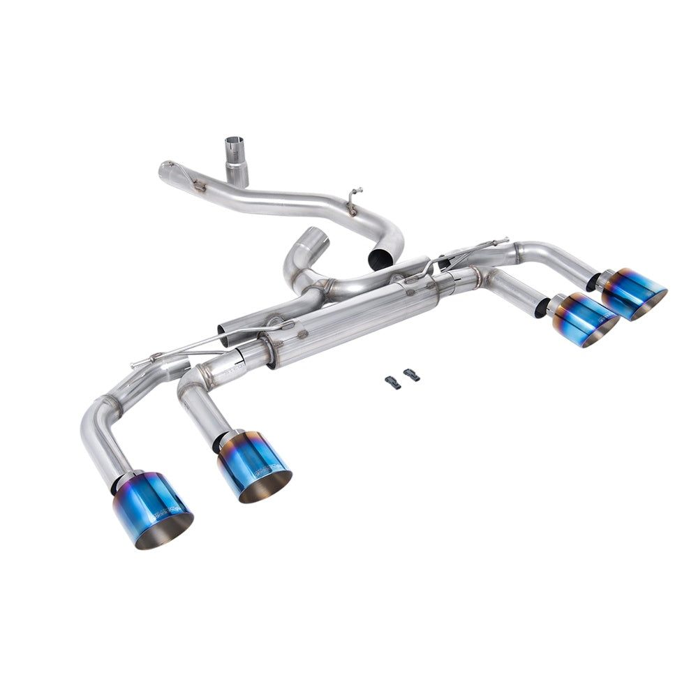 Milltek Particulate Filter-back Exhaust Volkswagen Golf Mk8 R 2.0 TSI 320PS (GPF Equipped Models Only) 21-25