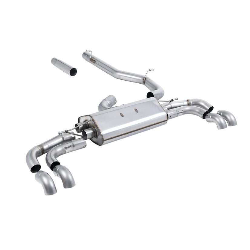 Milltek Cat Back Exhaust Volkswagen Tiguan R-Line 2.0TSI 4Motion NA LWB 22+