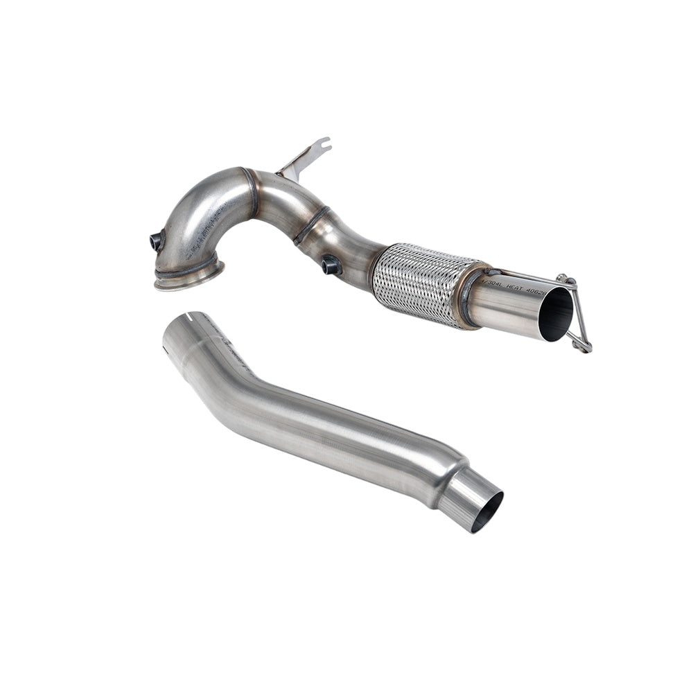 Milltek Large-bore Downpipe and De-cat Exhaust Volkswagen Golf Mk8 GTi (245ps Non-GPF / North American Models Only) 21-25