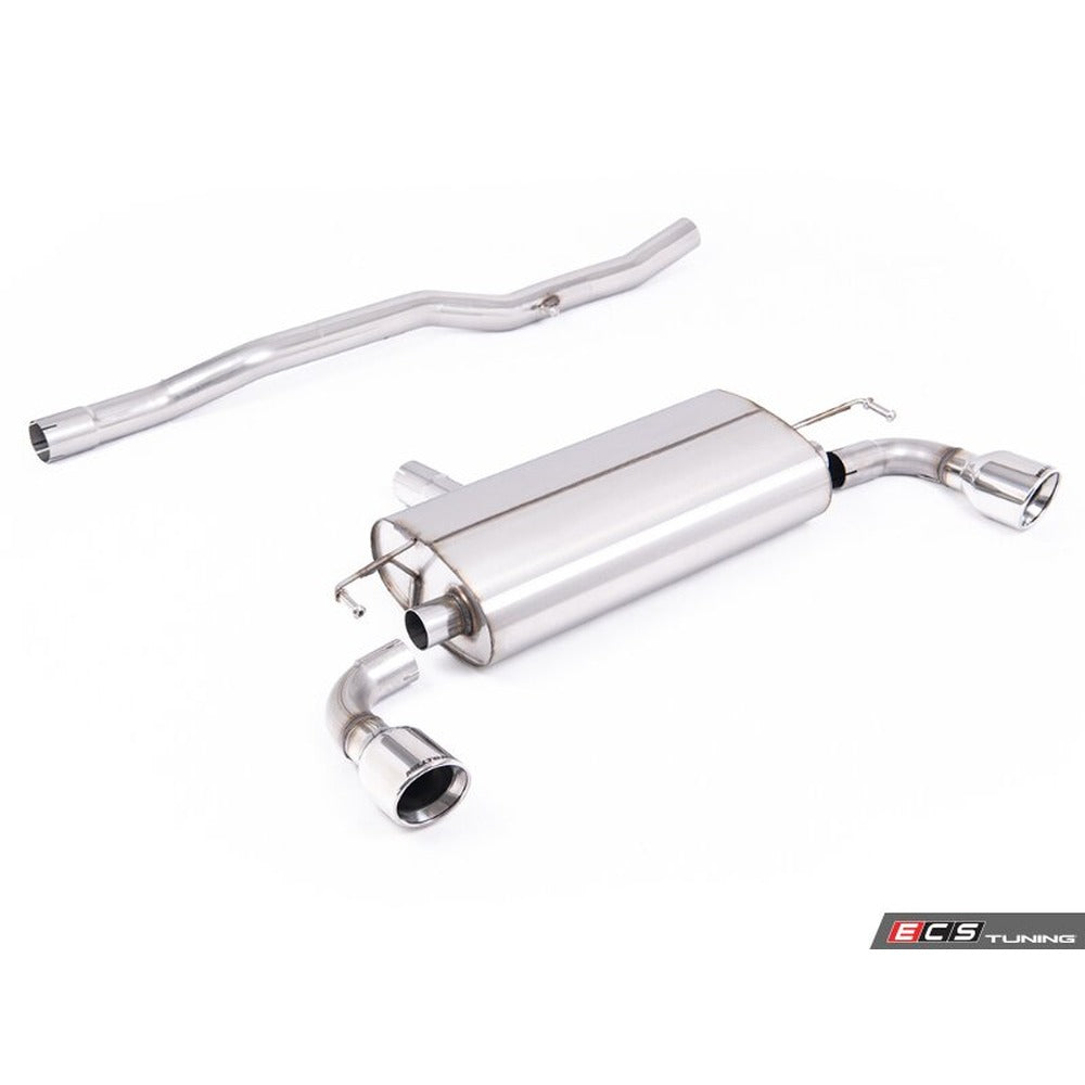 Milltek Cat Back Exhaust Volkswagen Golf Mk4 R32 3.2 V6 4WD 02-05