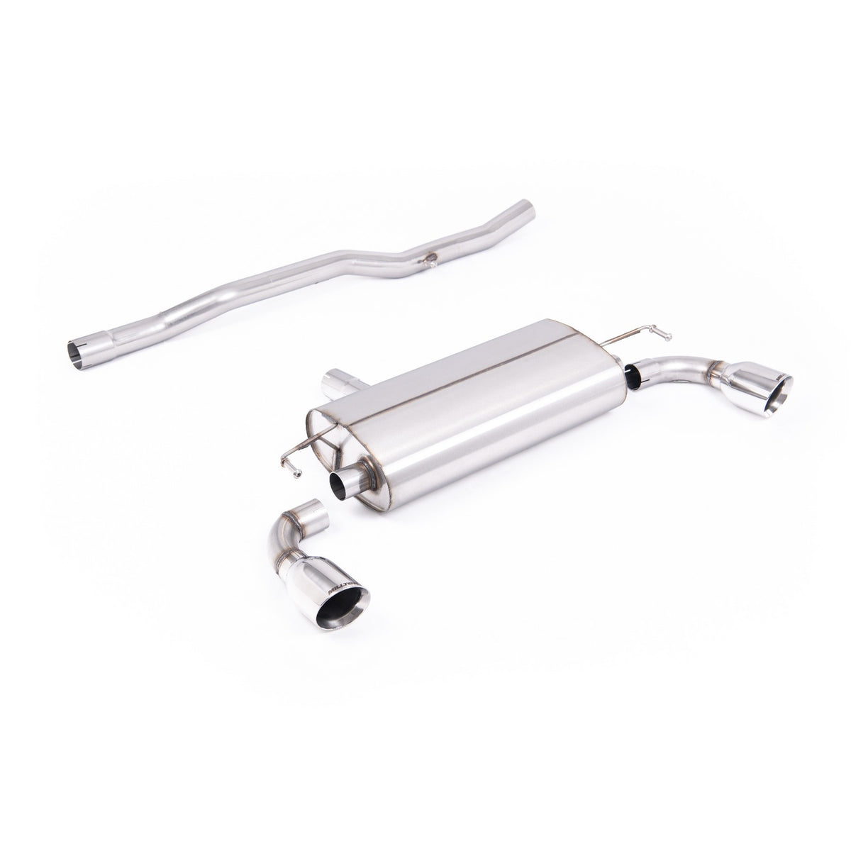 Milltek Cat Back Exhaust Volkswagen Golf Mk4 R32 3.2 V6 4WD 02-05