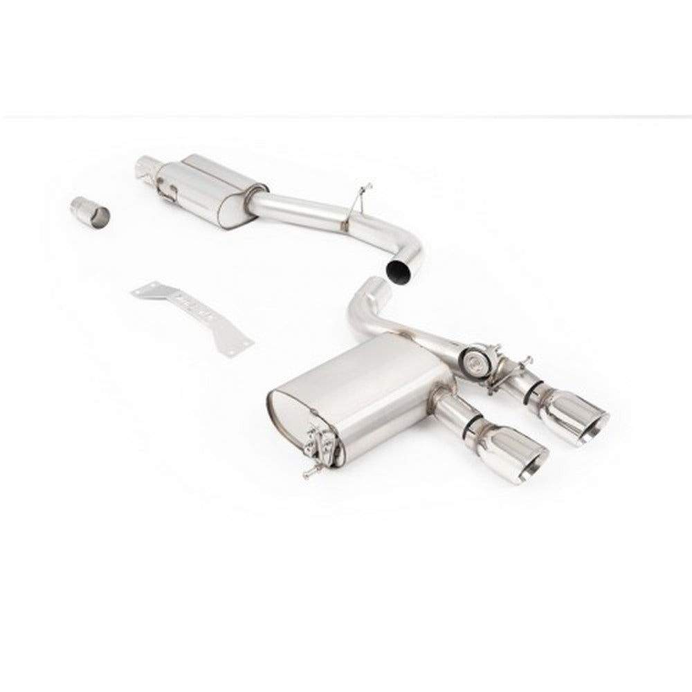 Milltek Cat Back Exhaust Volkswagen Golf Mk5 R32 3.2 V6 05-09