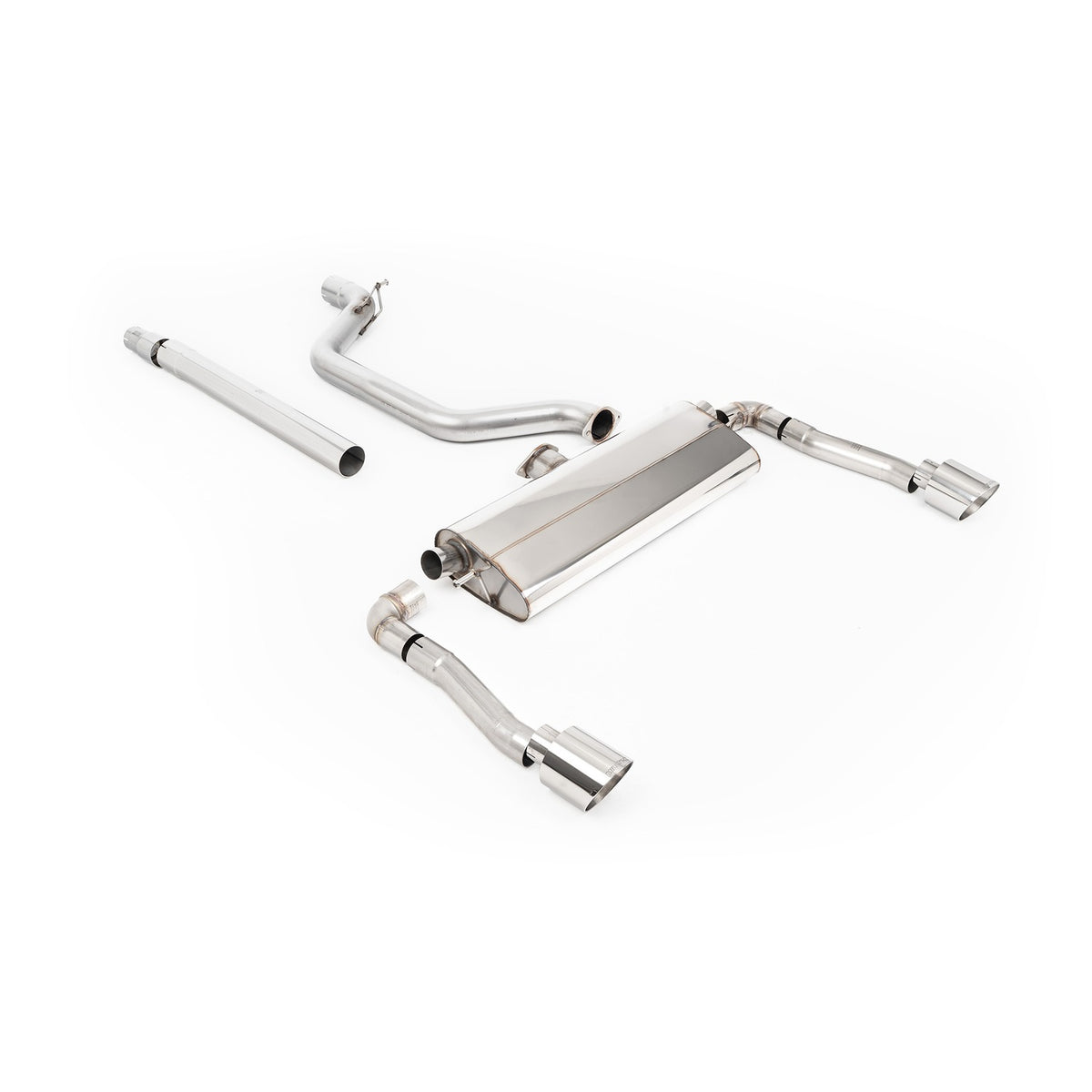 Milltek Filter Back Exhaust Seat Cupra Formentor 2.0TSI 245ps MQB Evo OPF/GPF 22+